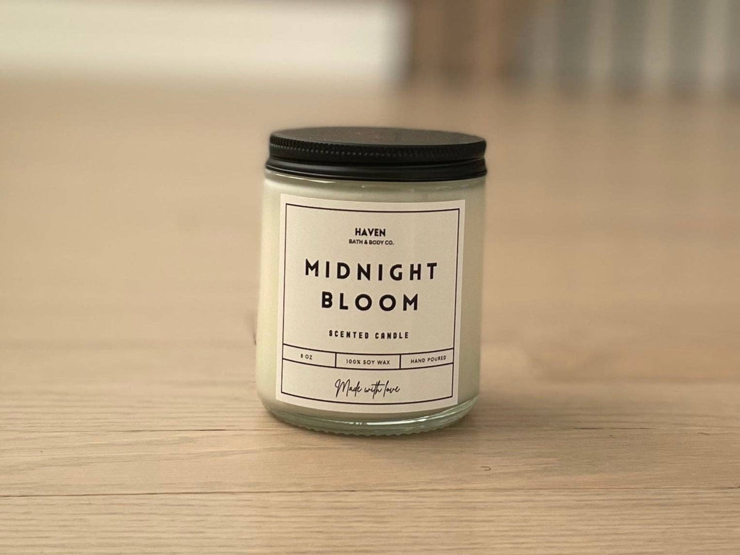 Haven Bath & Body Co. - Midnight Bloom Scented Candle