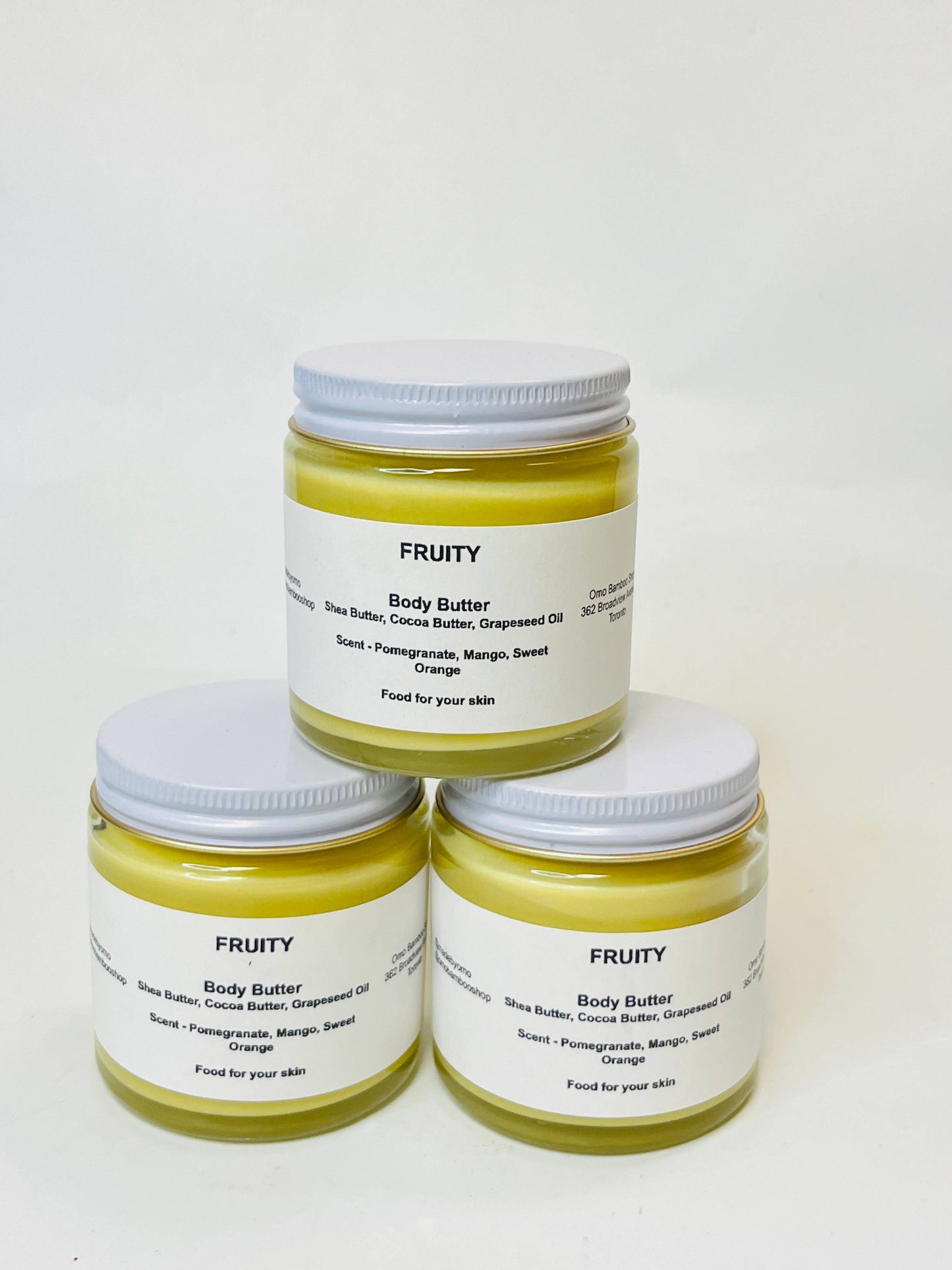 MadebyOmo - Body Butter l Small Batch Body Butters | Handmade Body Butter l Jar 110g 3.8oz