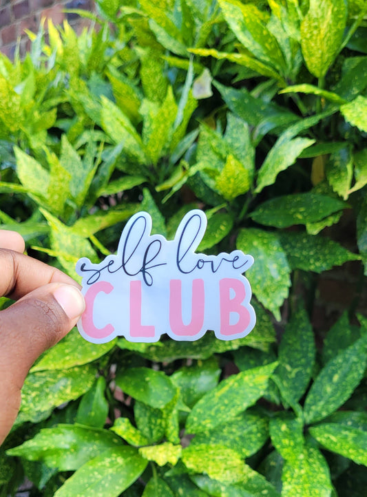 Self Care Tribe - Self Love Club Sticker
