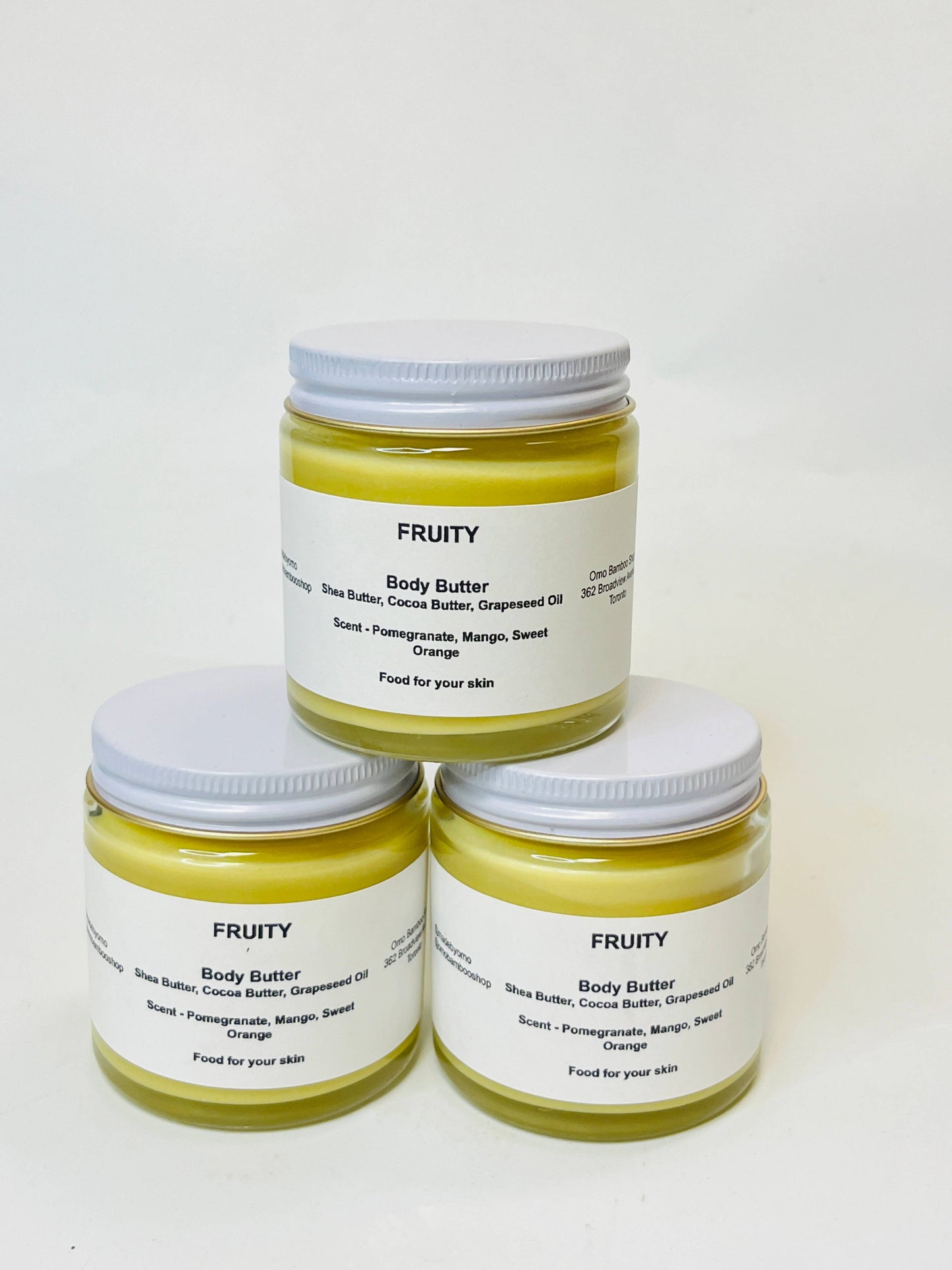 MadebyOmo - Body Butter l Small Batch Body Butters | Handmade Body Butter l Jar 110g 3.8oz