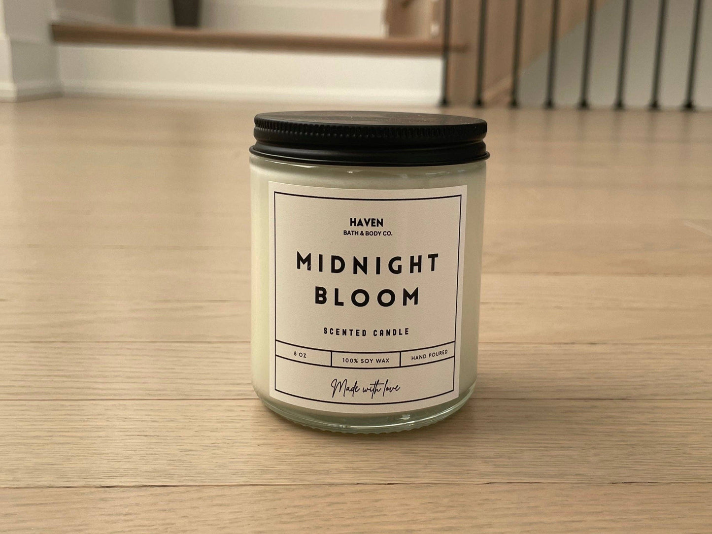 Haven Bath & Body Co. - Midnight Bloom Scented Candle