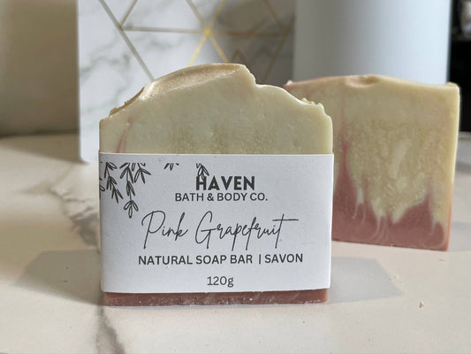 Haven Bath & Body Co. - Pink Grapefruit Soap Bar