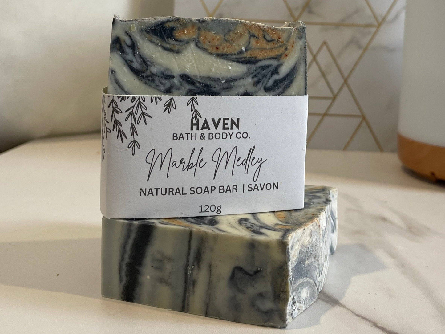 Haven Bath & Body Co. - Marble Medley Soap Bar