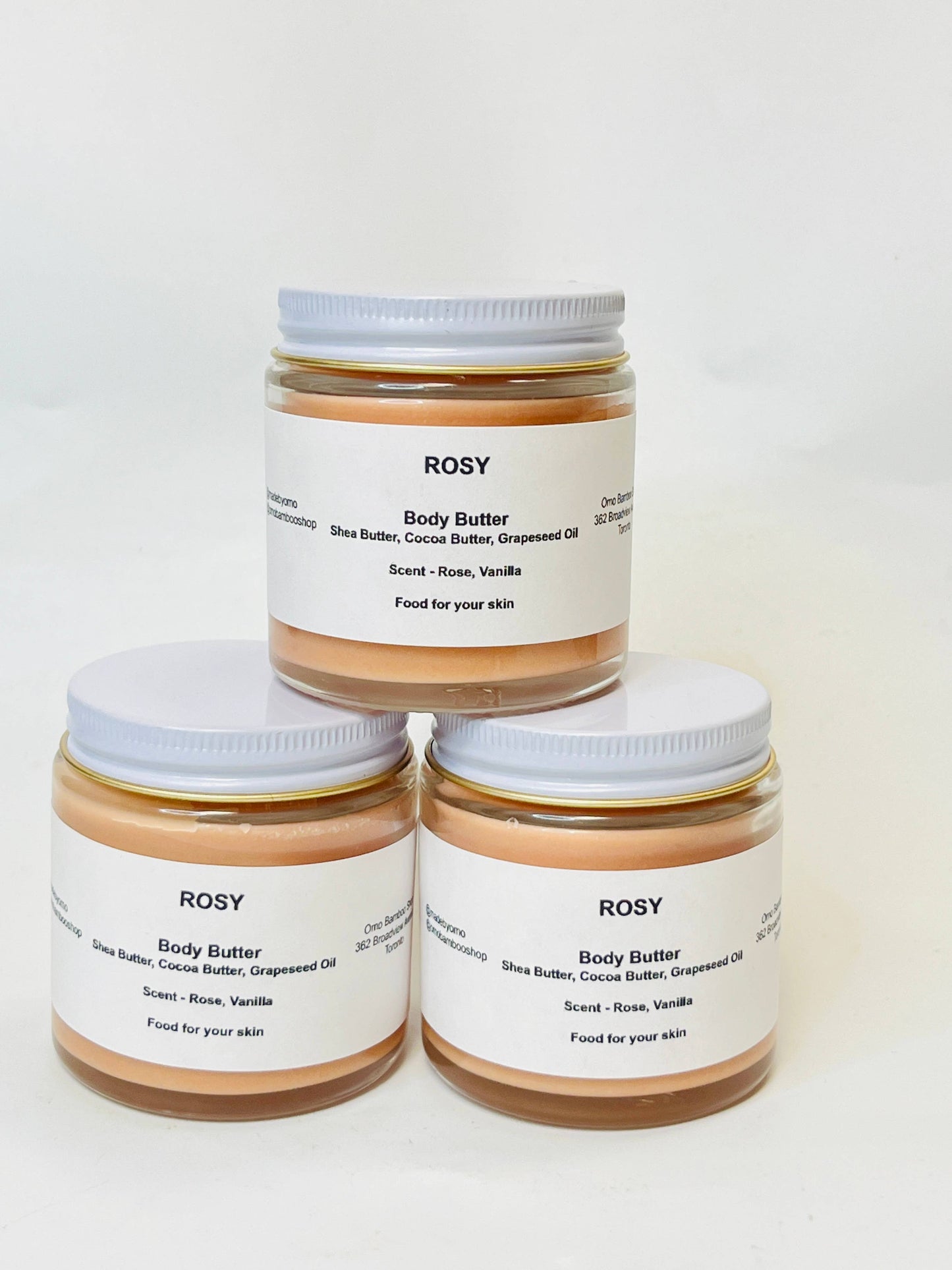 MadebyOmo - Body Butter l Small Batch Body Butters | Handmade Body Butter l Jar 110g 3.8oz