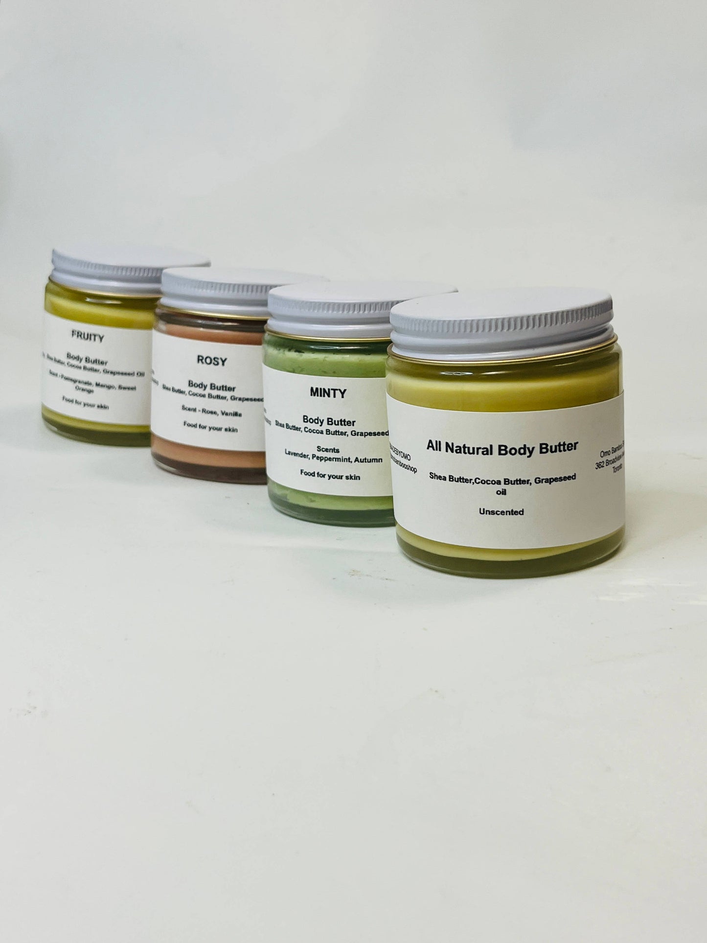 MadebyOmo - Body Butter l Small Batch Body Butters | Handmade Body Butter l Jar 110g 3.8oz