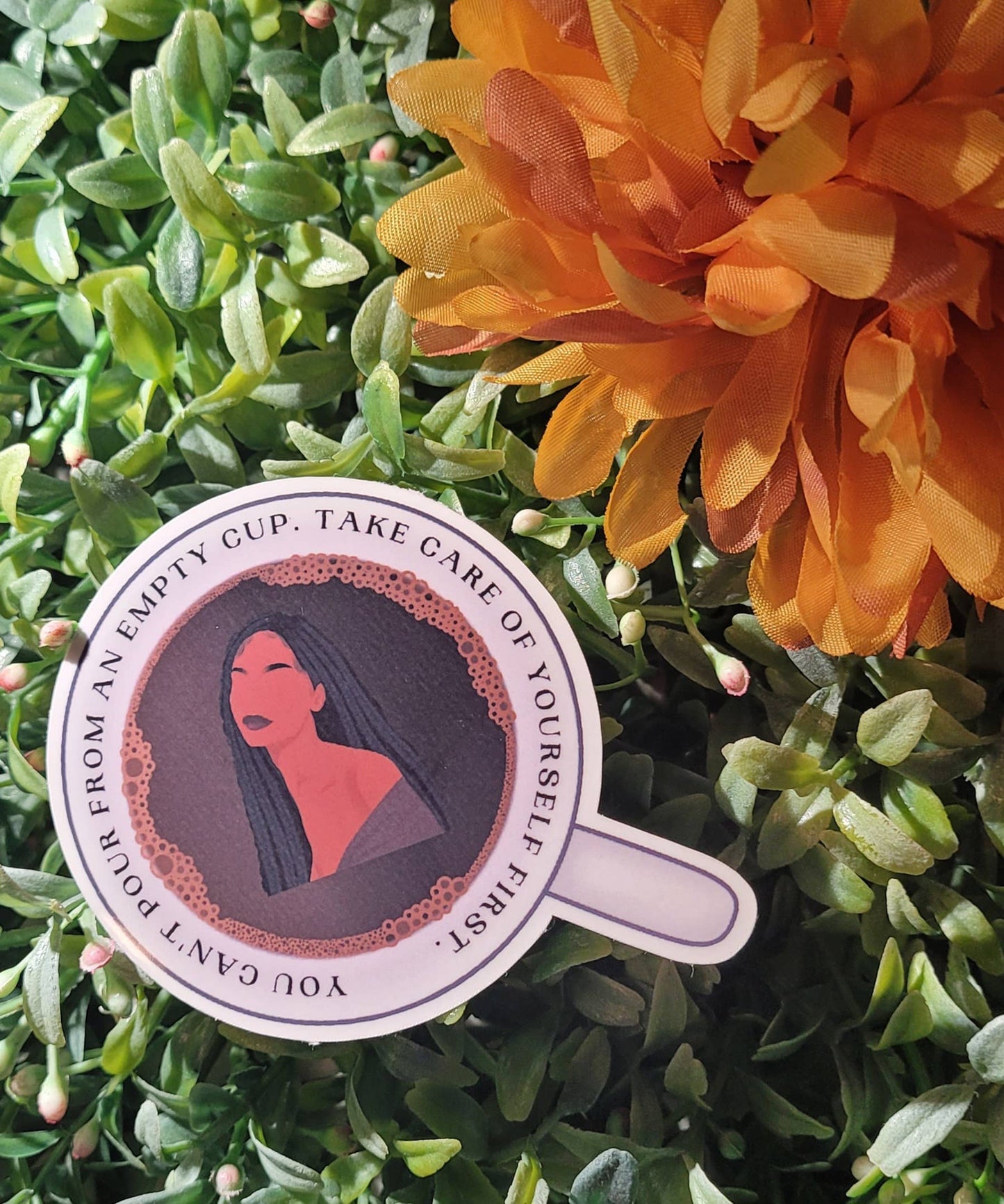 Self Care Tribe - Pour from an Empty Cup Sticker