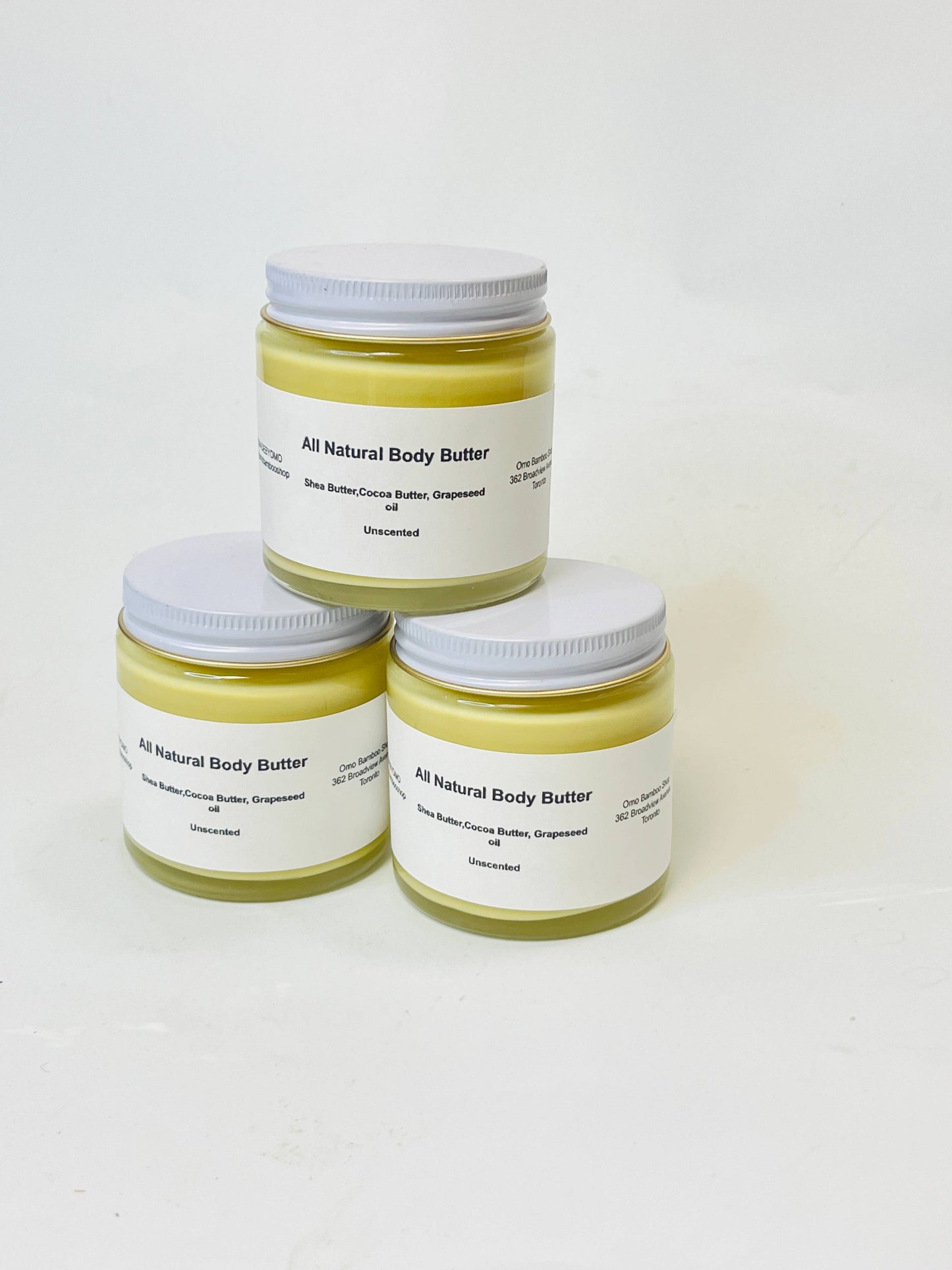 MadebyOmo - Body Butter l Small Batch Body Butters | Handmade Body Butter l Jar 110g 3.8oz