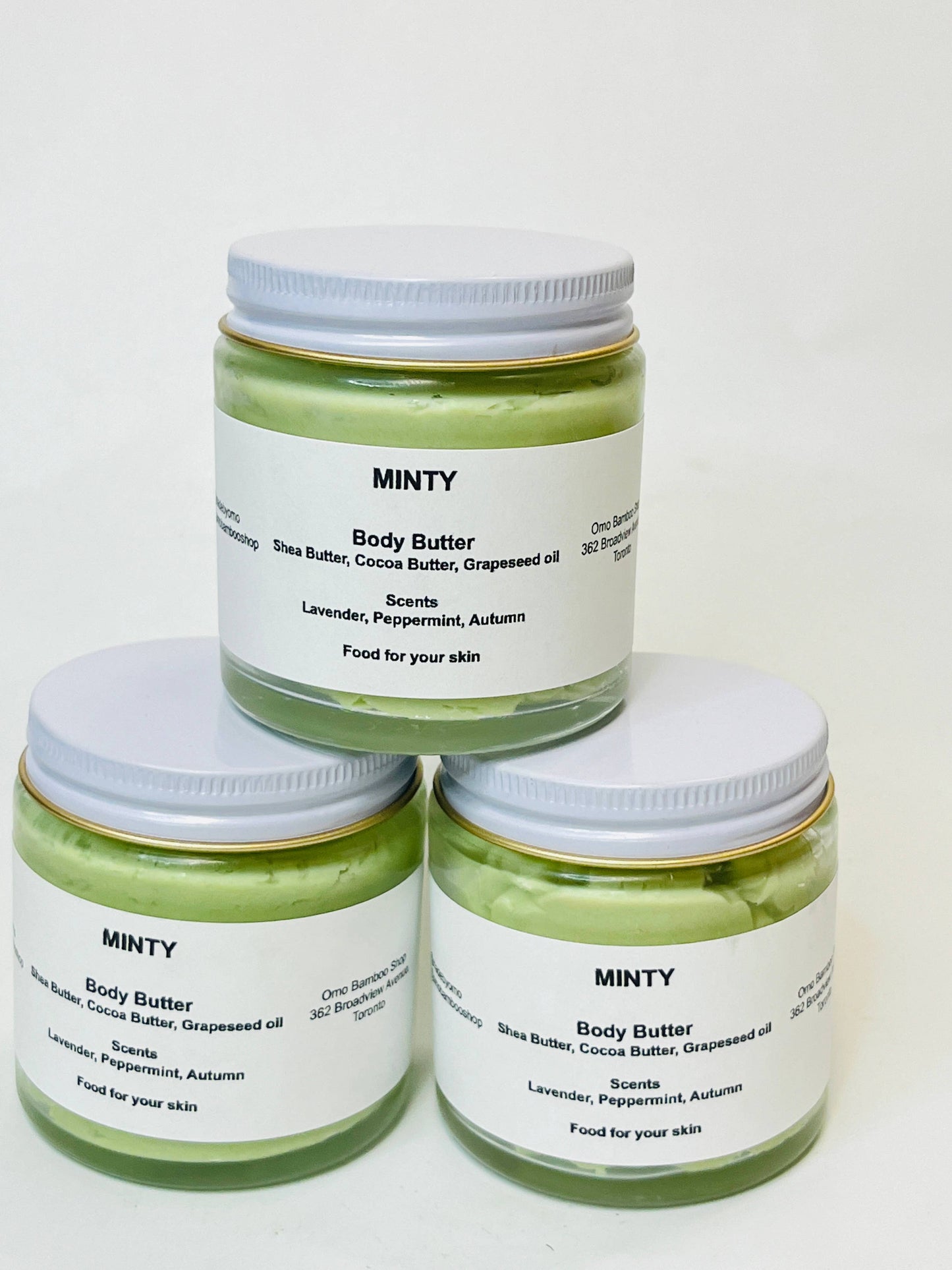 MadebyOmo - Body Butter l Small Batch Body Butters | Handmade Body Butter l Jar 110g 3.8oz