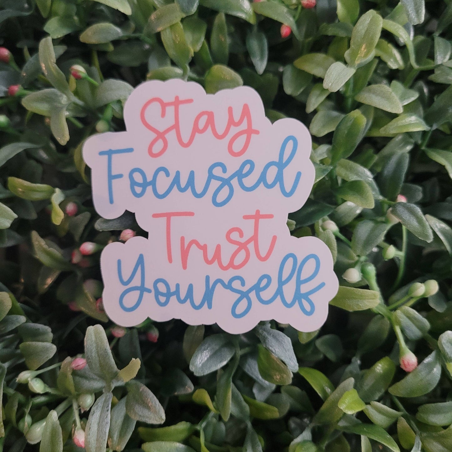 Self Care Tribe - Stay Focused Sticker