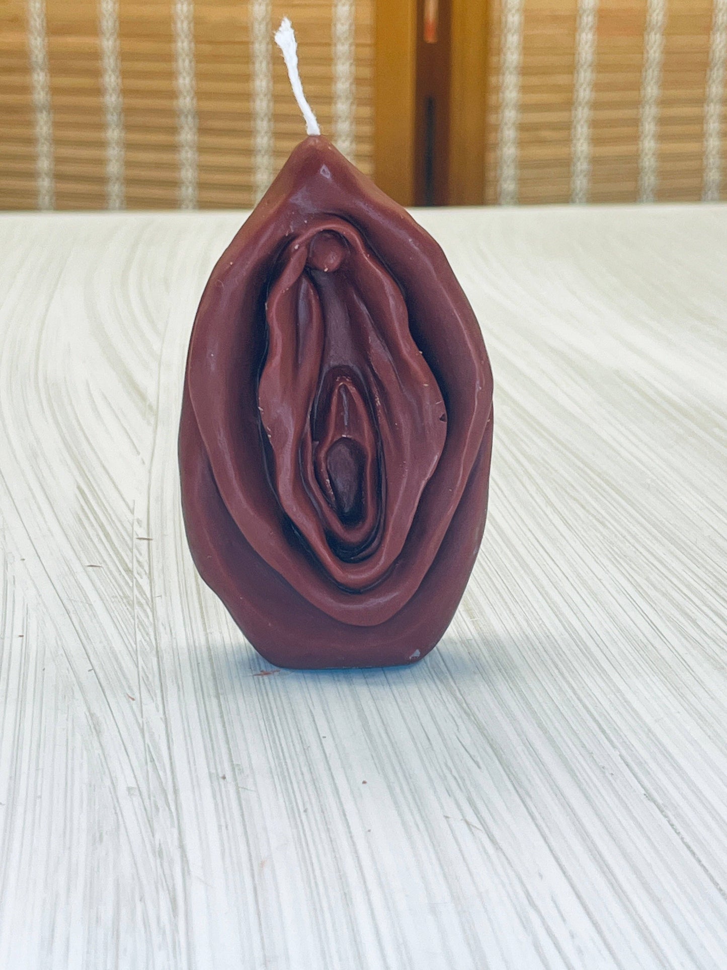 MadebyOmo - Goddess Skin toned soy pillar candles